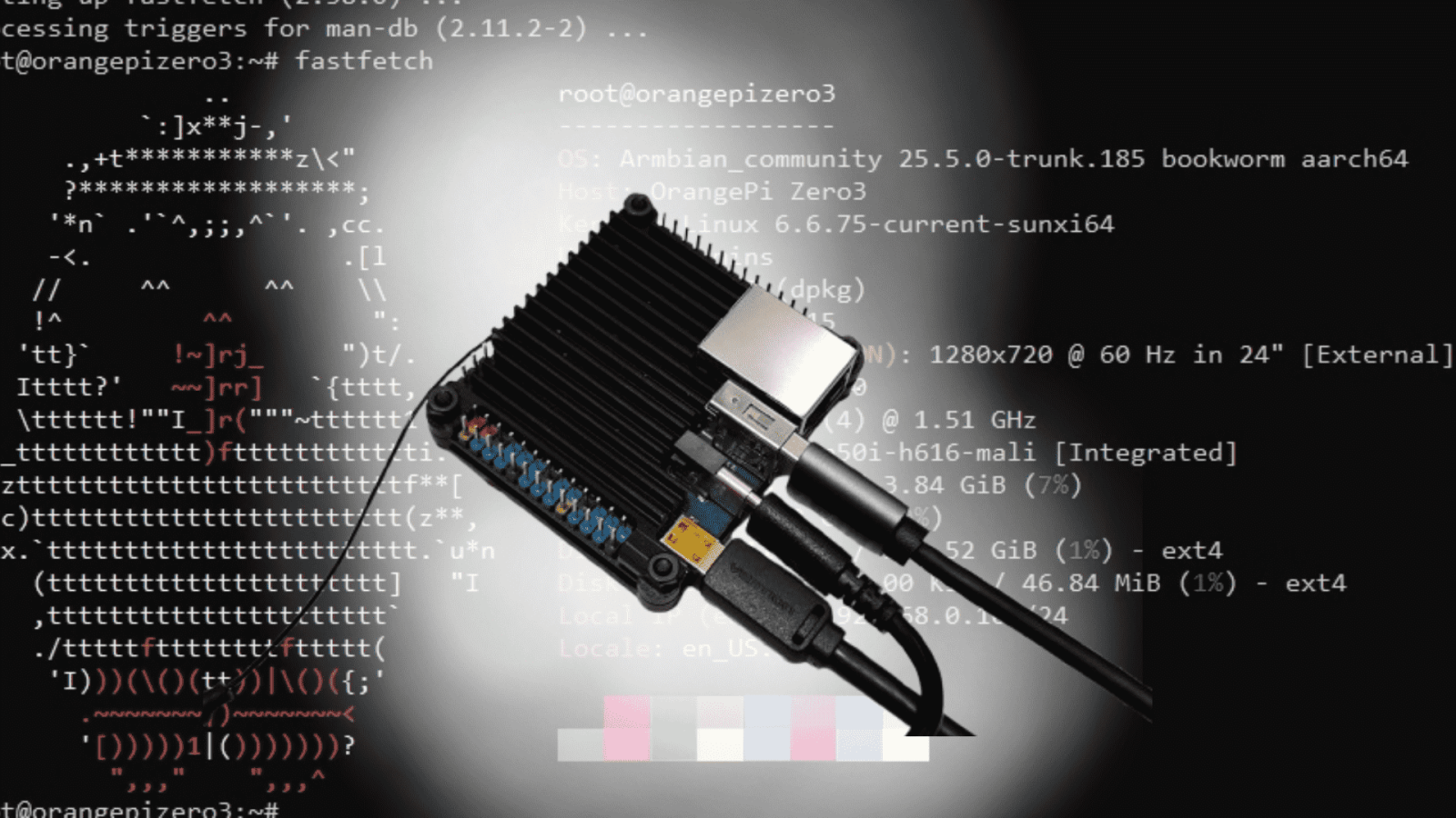 Install Armbian Bookworm CLI Orange Pi Zero 3